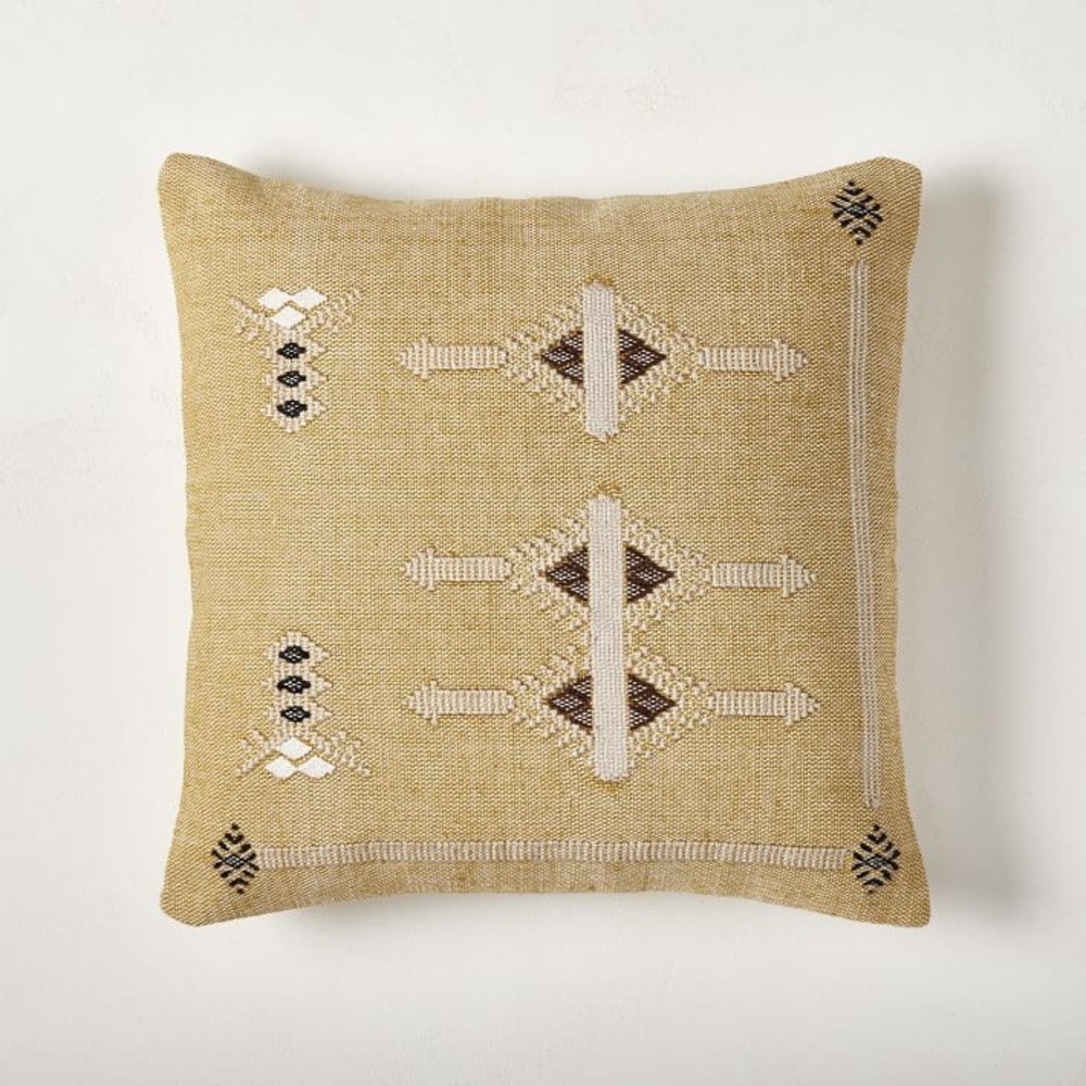 Set of 4 Hand Embroidered Pillow Shams - Picture 2 of 5